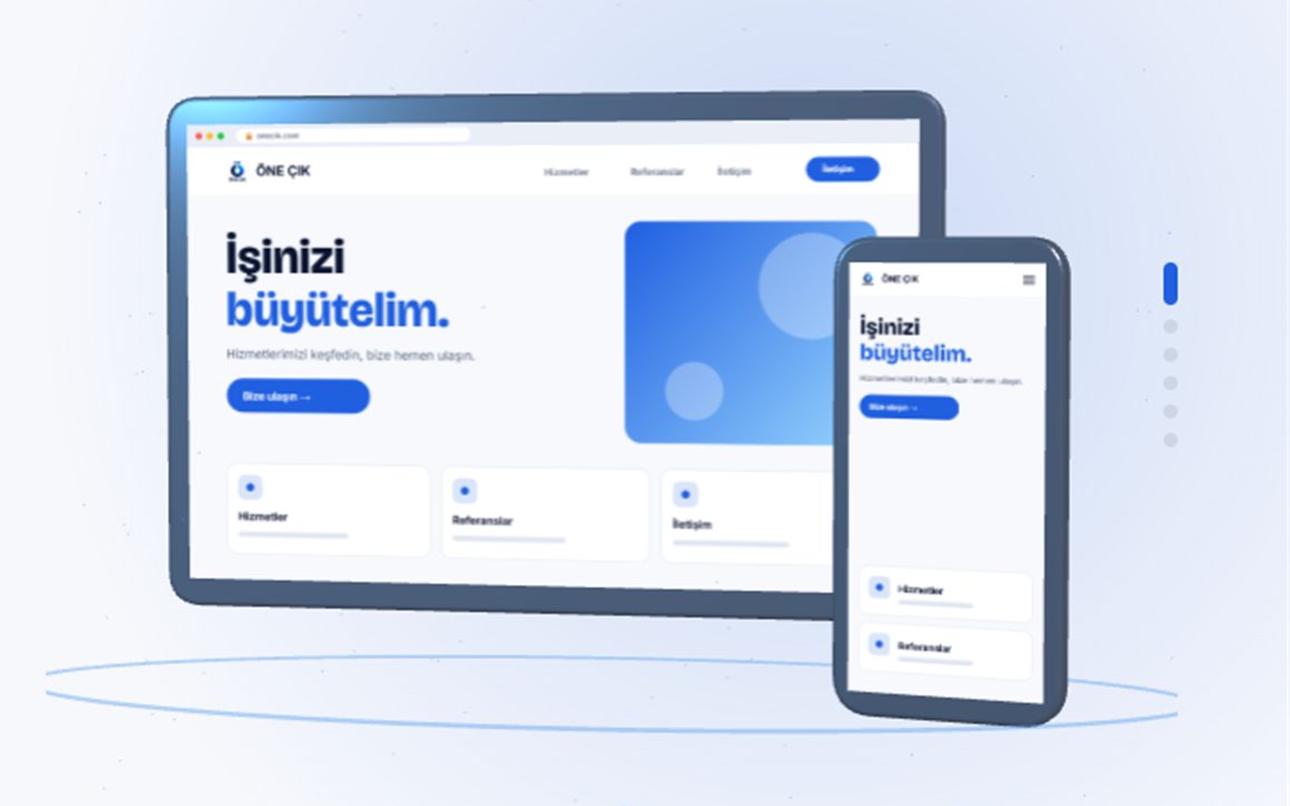3D site tasarlayıcının ekran görüntüsü
